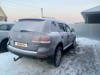 2007 Volkswagen Touareg I Рестайлинг, чёрный, 1050000 рублей, вид 4