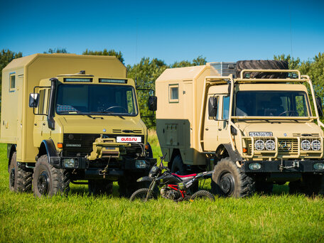 2002 Mercedes-Benz Unimog, бежевый, 14400000 рублей, вид 5