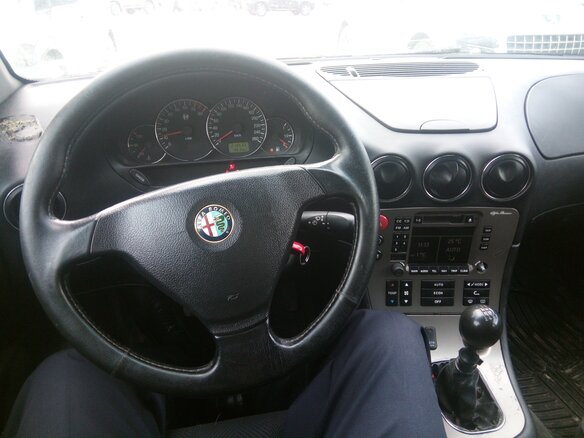 1999 Alfa Romeo 166 I, серебристый, 400000 рублей - вид 5