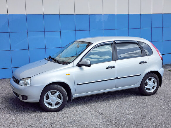 2010 Lada (ВАЗ) Kalina I, серебристый, 430000 рублей - вид 2