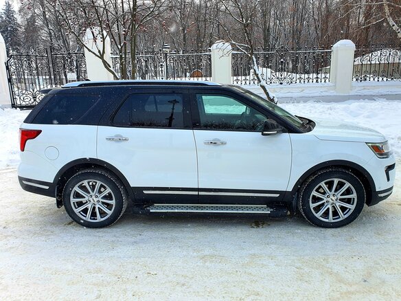 2018 Ford Explorer V Рестайлинг 2, белый - вид 6