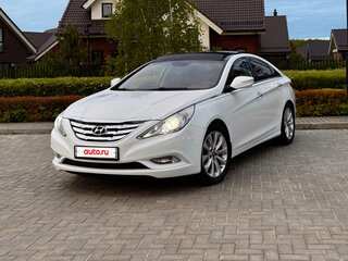 2011 Hyundai Sonata VI (YF), белый, 1195000 рублей, вид 2