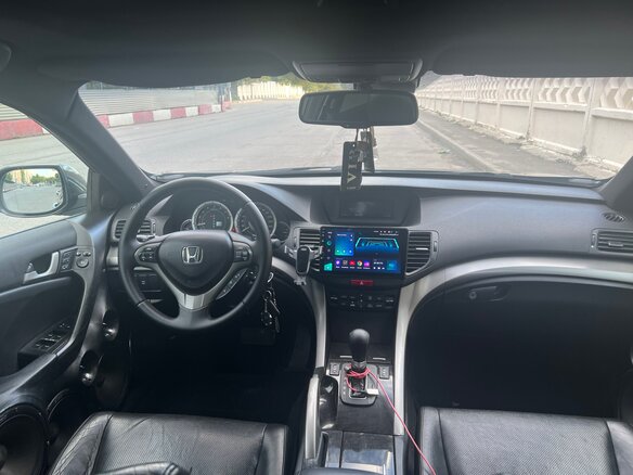 2008 Honda Accord VIII, чёрный, 1350000 рублей - вид 8