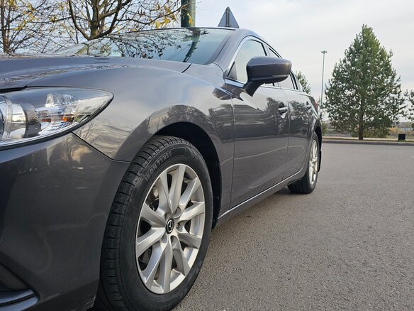 2016 Mazda 6 III (GJ) Рестайлинг, серый, 1800000 рублей - вид 7