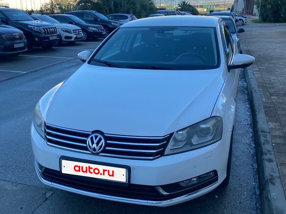 2014 Volkswagen Passat B7, белый, 1350000 рублей