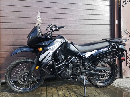 2012 Kawasaki KLR 650, чёрный, 380000 рублей, вид 2