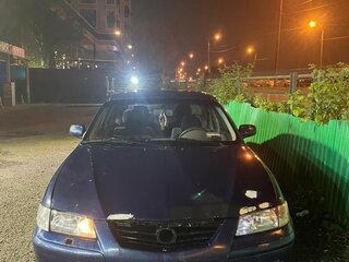 2001 Mazda 626 V (GF), синий, 80000 рублей, вид 4