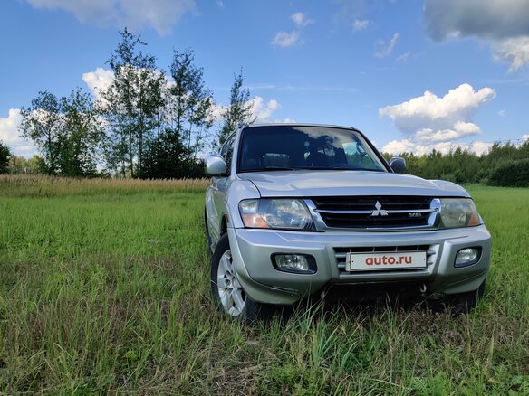 2001 Mitsubishi Montero III, серый, 680000 рублей - вид 2