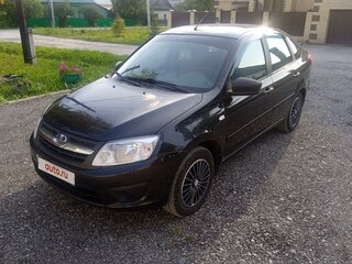 2017 Lada (ВАЗ) Granta I, чёрный, 880000 рублей, вид 2
