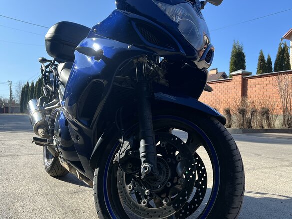 2010 Suzuki GSX 1250 FA, синий, 530000 рублей