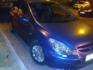 2002 Peugeot 307 I, синий, 290000 рублей, вид 2