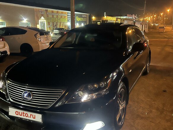 2008 Lexus LS Long 600h L IV, чёрный, 1600000 рублей