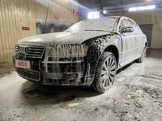 2003 Audi A8 II (D3), чёрный, 1000000 рублей, вид 2
