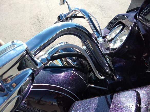 2008 Harley-Davidson Road Glide, фиолетовый - вид 24