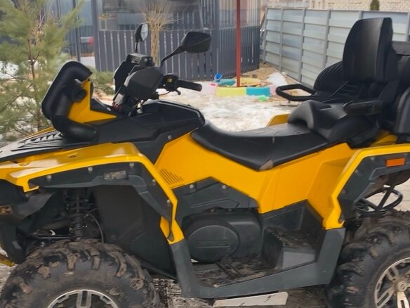 2016 Stels ATV-650 Guepard ST, жёлтый, 600000 рублей - вид 8