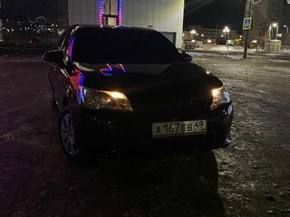 2014 Toyota Corolla Axio XI (E160, E170, E180), чёрный, 1200000 рублей, вид 2
