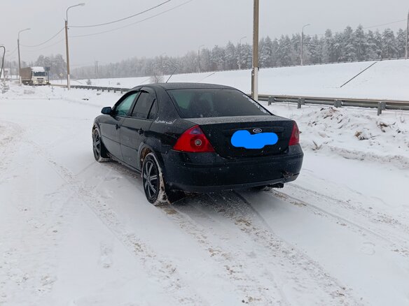 2001 Ford Mondeo III, чёрный, 300000 рублей - вид 5