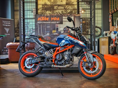 2026 KTM 390 Duke, синий, 699000 рублей, вид 1
