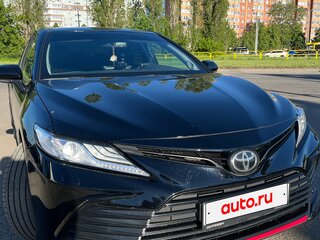 2021 Toyota Camry VIII (XV70), чёрный, 3880000 рублей, вид 1