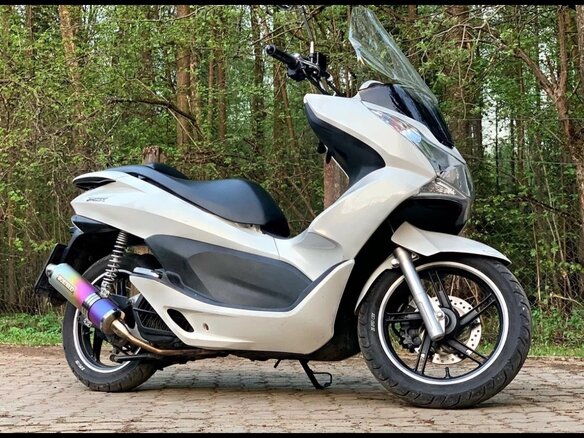 2009 Honda PCX 125, белый, 185000 рублей - вид 2