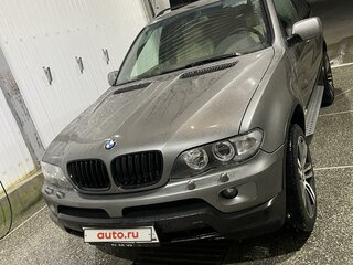 2005 BMW X5 4.4i I (E53) Рестайлинг, серый, 1050000 рублей, вид 5