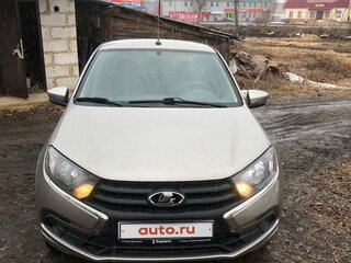 2019 Lada (ВАЗ) Granta I Рестайлинг, серебристый, 650000 рублей, вид 1