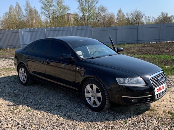 2007 Audi A6 III (C6), чёрный, 1000000 рублей - вид 4