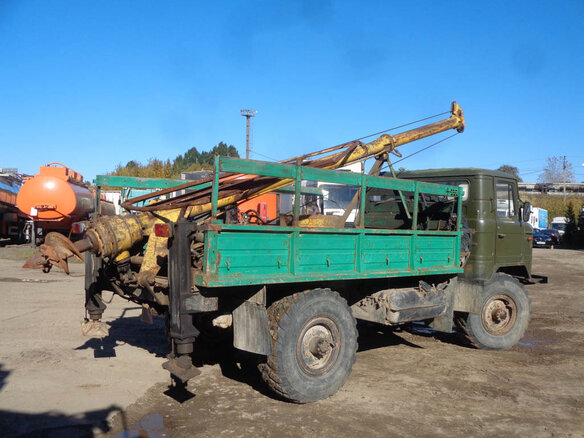 1988 ГАЗ ГАЗ-66, зелёный - вид 3