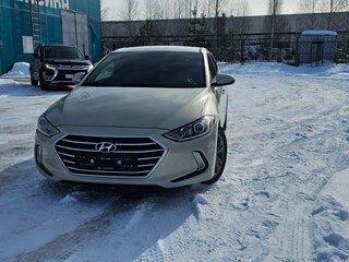 2016 Hyundai Elantra VI (AD), бежевый, 1250000 рублей, вид 3