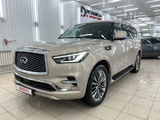 2019 Infiniti QX80 I Рестайлинг 2, бежевый, 7000000 рублей, вид 2