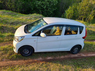 2019 Mitsubishi eK Wagon III Рестайлинг, белый, 890000 рублей, вид 2