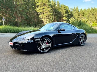 2008 Porsche Cayman S I (987), чёрный, 2650000 рублей, вид 1