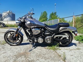 2009 Yamaha XV 1700 Warrior, серебристый, 890000 рублей, вид 1