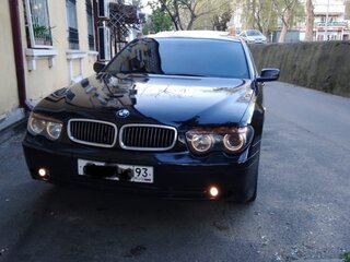 2004 BMW 7 серии 735i IV (E65/E66), чёрный, 800000 рублей, вид 2
