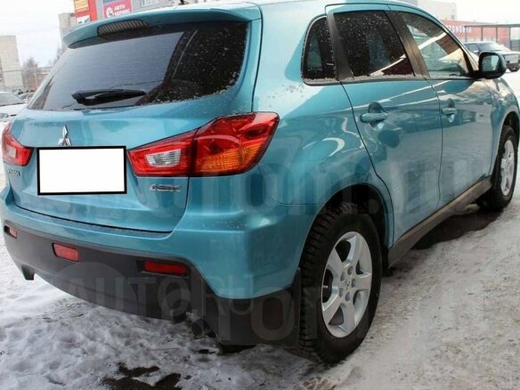 2012 Mitsubishi ASX I, голубой, 1200000 рублей - вид 1