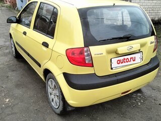 2008 Hyundai Getz I Рестайлинг, жёлтый, 500000 рублей, вид 4
