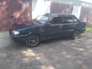 2007 Lada (ВАЗ) 2115, зелёный, 150000 рублей, вид 2