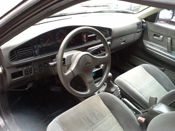 1991 Mazda 626 III (GD), фиолетовый - вид 2