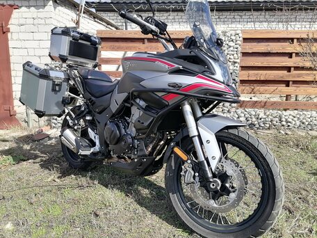 2022 Voge 500DSX Adventure, серый, 529000 рублей, вид 3