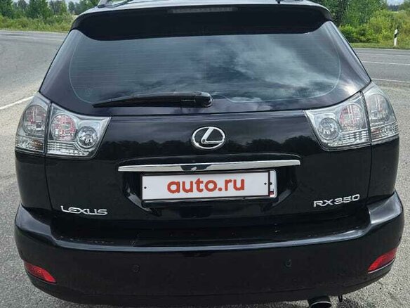 2007 Lexus RX 350 II Рестайлинг, чёрный, 1250000 рублей - вид 4