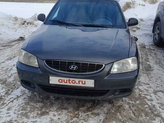 2008 Hyundai Accent ТагАЗ II, серый, 425000 рублей, вид 5
