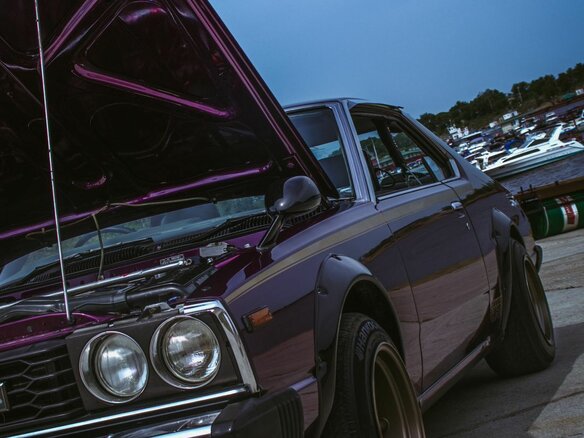 1981 Nissan Skyline GT 5-speed V (C210), фиолетовый, 3200000 рублей - вид 33