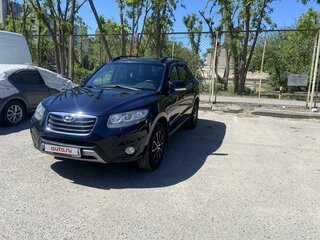 2012 Hyundai Santa Fe II Рестайлинг, синий, 1450000 рублей, вид 1