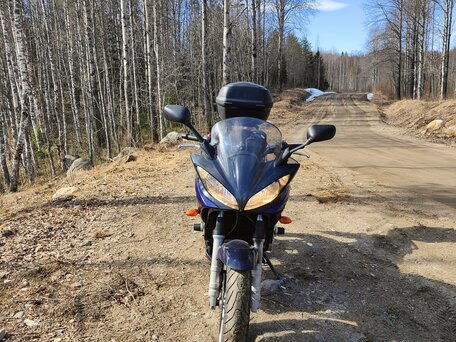 2004 Yamaha FZ6, синий, 385000 рублей, вид 2