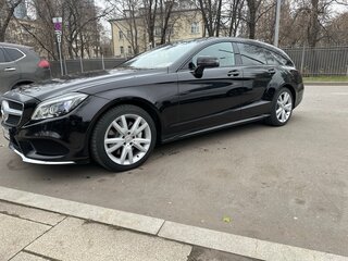 2014 Mercedes-Benz CLS 350 BlueTEC II (C218) Рестайлинг, чёрный, 3850000 рублей, вид 3