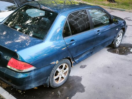 2006 Mitsubishi Lancer IX Рестайлинг, синий, 200000 рублей, вид 1