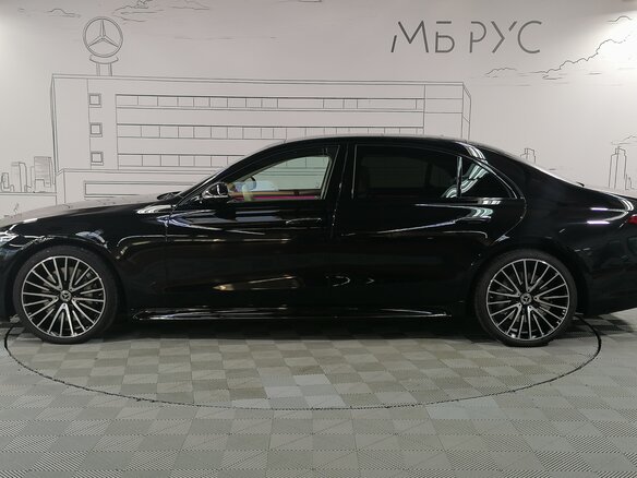 2024 Mercedes-Benz S-Класс 500 4MATIC VII (W223), чёрный - вид 1