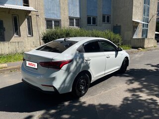 2018 Hyundai Solaris II, белый, 499999 рублей, вид 3