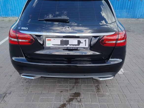 2018 Mercedes-Benz C-Класс 180 IV (W205) Рестайлинг, чёрный, 1721452 рублей - вид 3