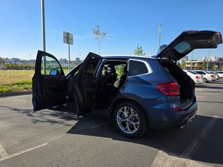 2021 BMW X3 30i sDrive III (G01), синий, 3700000 рублей, вид 4